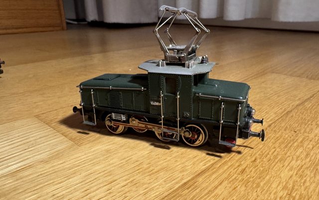 Elektrolokomotive E 63 02, grün