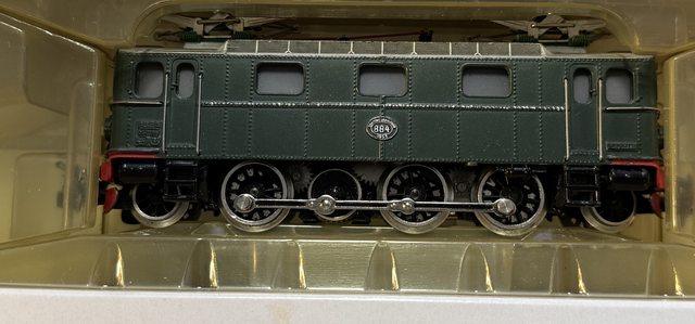 Elektrolokomotive SJ 884, grün