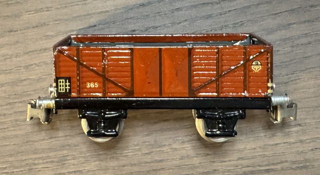 Offener Güterwagen ohne Bremserhaus, braun