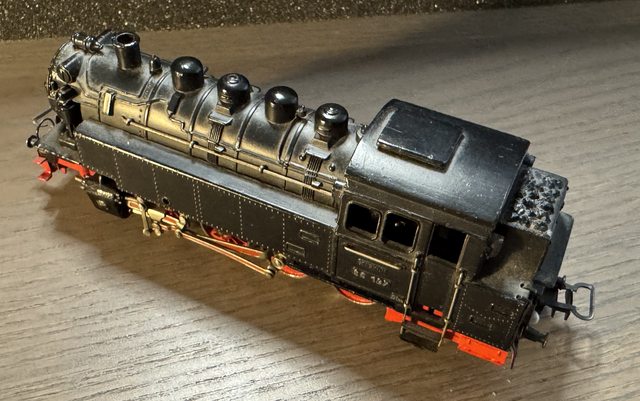 Tenderlokomotive BR 86 197, schwarz