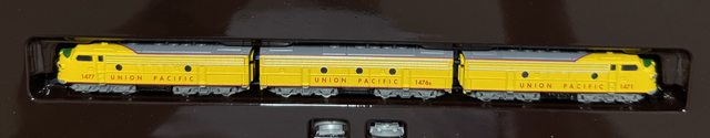 Union Pacific F7 A-B-A