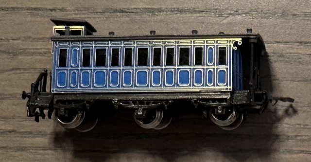 Hofzug König Ludwig II., blauer Wagen
