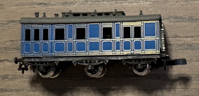 Hofzug König Ludwig II., blauer Dienstwagen