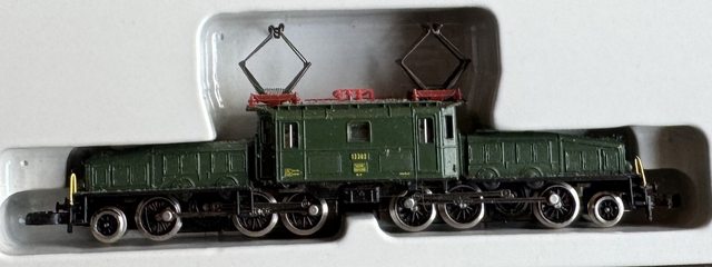 SBB Be 6/8 III Krokodil 13302, grün