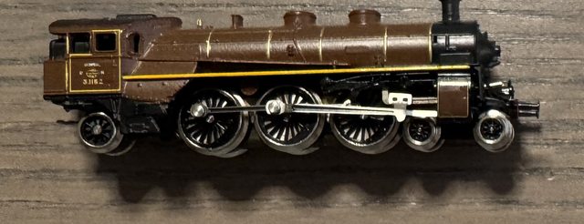 NORD Pacific 3.1152 mit Tender, braun