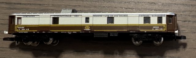 CIWL-Gepäckwagen Fourgon, braun/creme