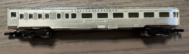 California Zephyr Schlusswagen SILVER HORIZON
