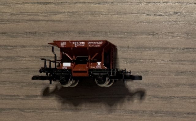 Talbot-Schotterwagen der DB, braun