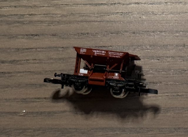 Talbot-Schotterwagen der DB, braun