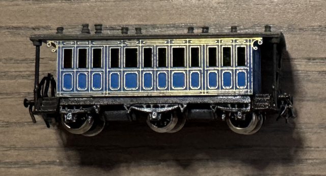 Hofzug König Ludwig II., blauer Wagen